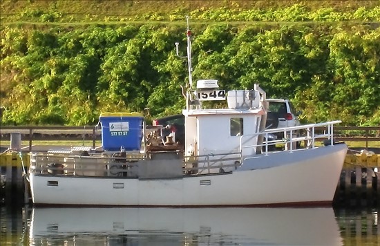 Small Offshore Commercial Fishing Boat From Iceland.