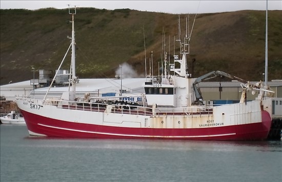 Offshore Commercial Fishing Boat From Iceland.