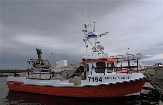Small Offshore Commercial Fishing Boat Fagravík GK 161 From Iceland