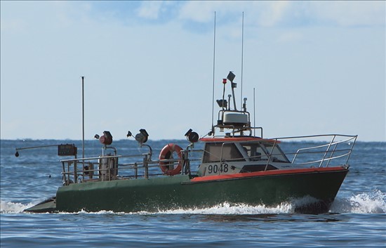 Small Offshore Commercial Fishing Boat From Iceland.