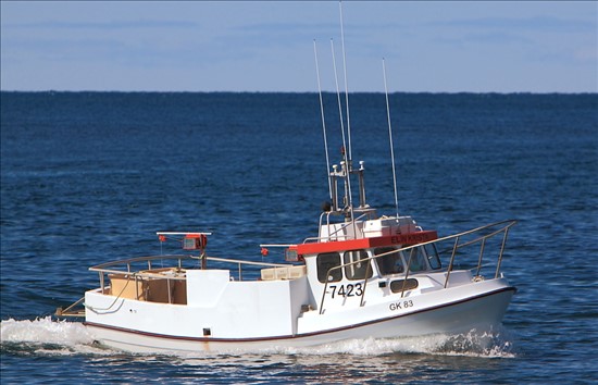 small Offshore Commercial Fishing Boat From Iceland