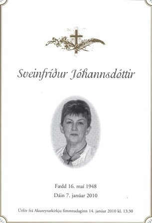 Sveinfríður Jóhannsdóttir