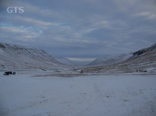 Sér norður Hörgárdalinn