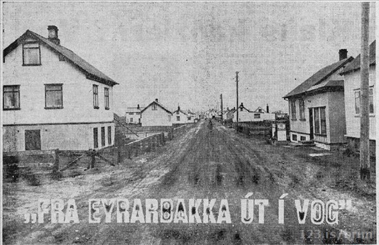 Götumynd Eyrarbakki 1964