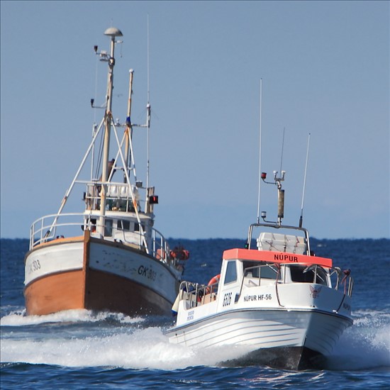 Small Offshore High Speed Commercial Fishing Boat From Iceland.