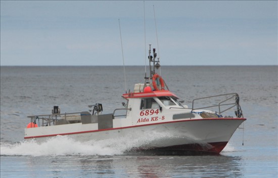 Small Offshore High Speed Commercial Fishing Boat Alda KE-8 From Iceland