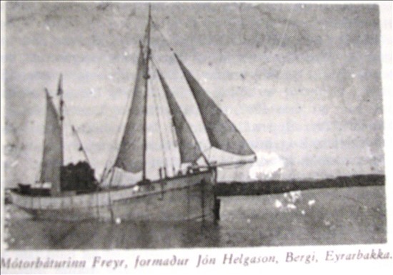 mb. Freyr, skip Jóns Helgasonar