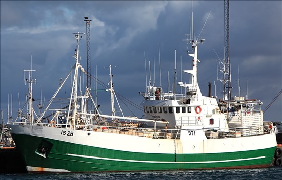 Offshore Commercial Fishing Boat From Iceland.